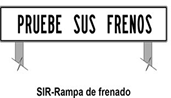 SIR PRUEBE SUS FRENOS