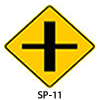 Señal preventiva SP11 SP 11