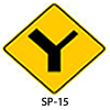 Señal preventiva SP15 SP 15