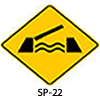 Señal preventiva SP22 SP 22