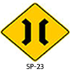 Señal preventiva SP23 SP 23