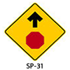 Señal preventiva SP31 SP 31