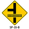 Señal preventiva SP35B SP 35-B