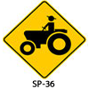 Señal preventiva SP36 SP 36