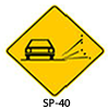 Señal preventiva SP40 SP 40