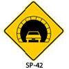 Señal preventiva SP42 SP 42