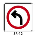 señal restrictiva SR-12 SR12 SR 12