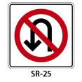 señal restrictiva SR25 SR 25