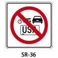 señal restrictiva SR 36 SR36